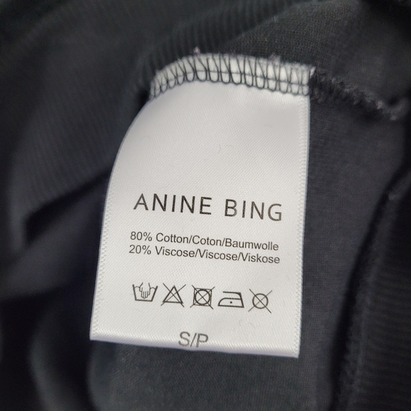Anine Bing Velour Velvet Sweatshirt - Picture 11 of 12